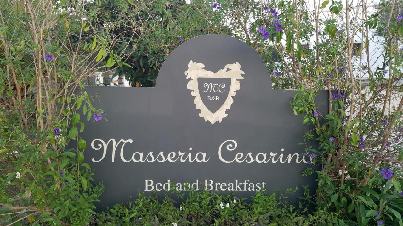 Masseria Cesarina B&B Castellana Grotte Zewnętrze zdjęcie